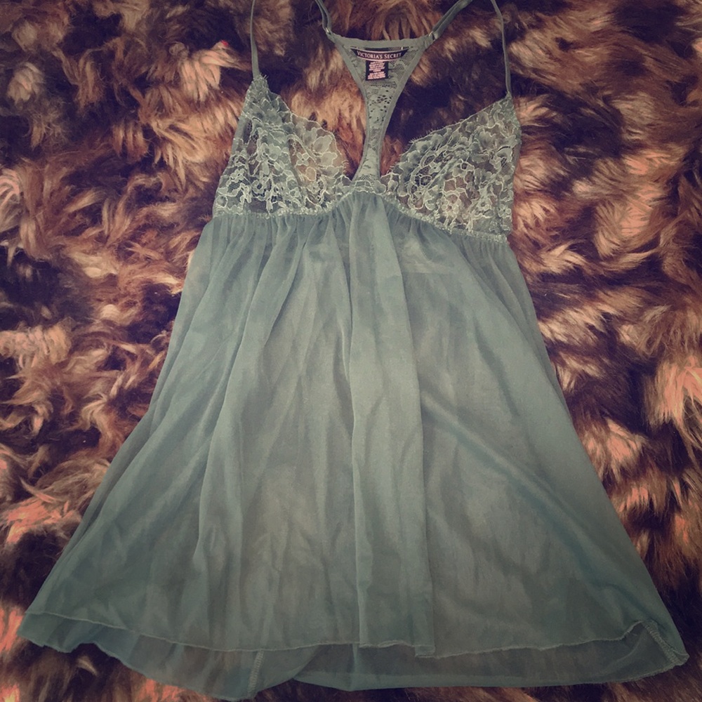 Victoria’s Secret sage green nightie